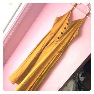 Mustard dress
